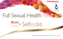 Load image into Gallery viewer, Full Sexual Health Box - Urine &amp; Blood Test
